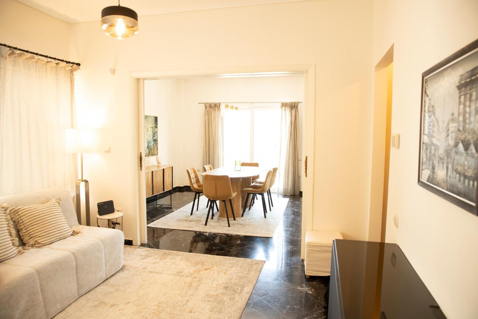 Spacious Glyfada Golf 4Br -Near Beach + Shops Athena Bagian luar foto