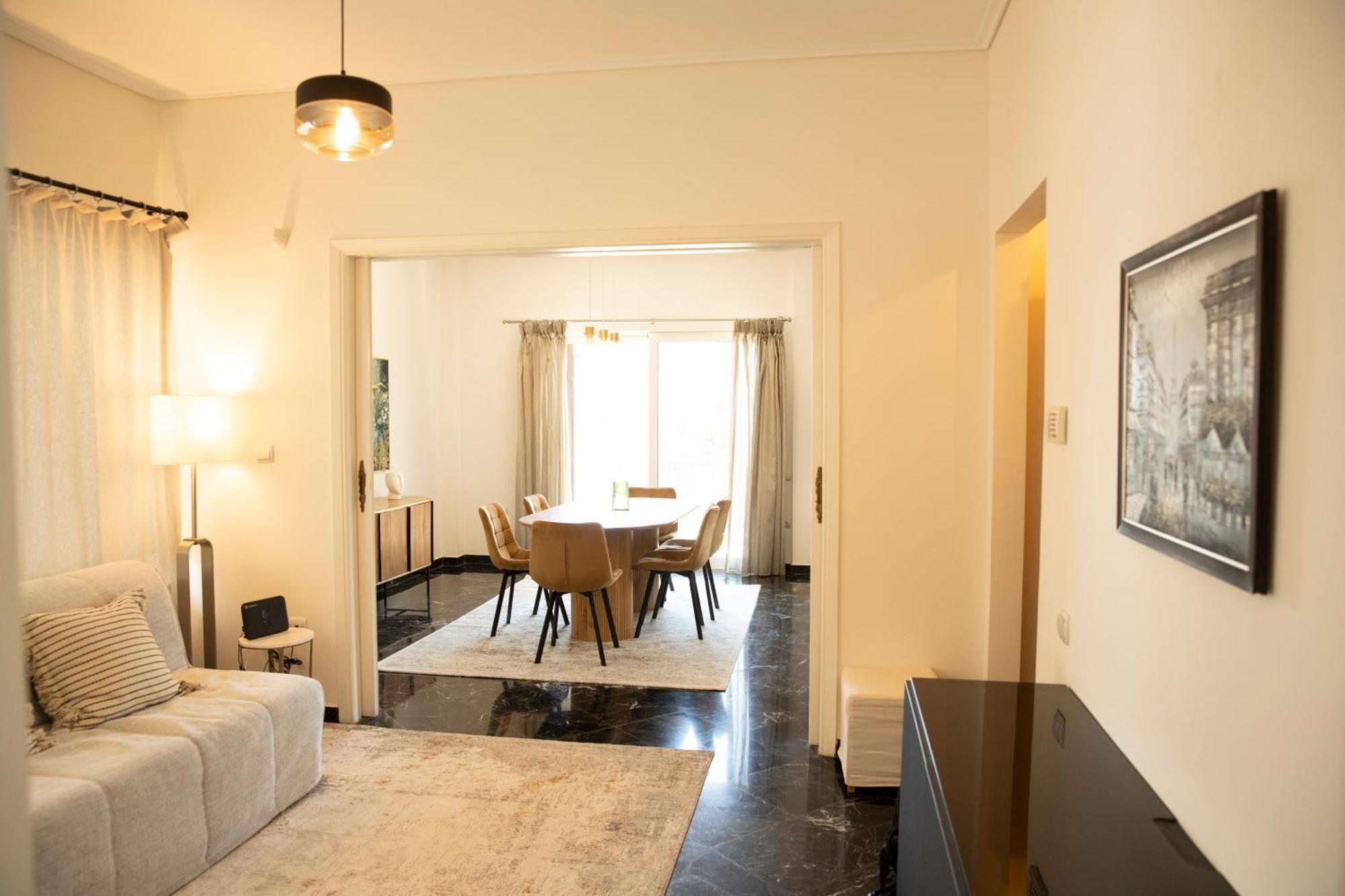 Spacious Glyfada Golf 4Br -Near Beach + Shops Athena Bagian luar foto