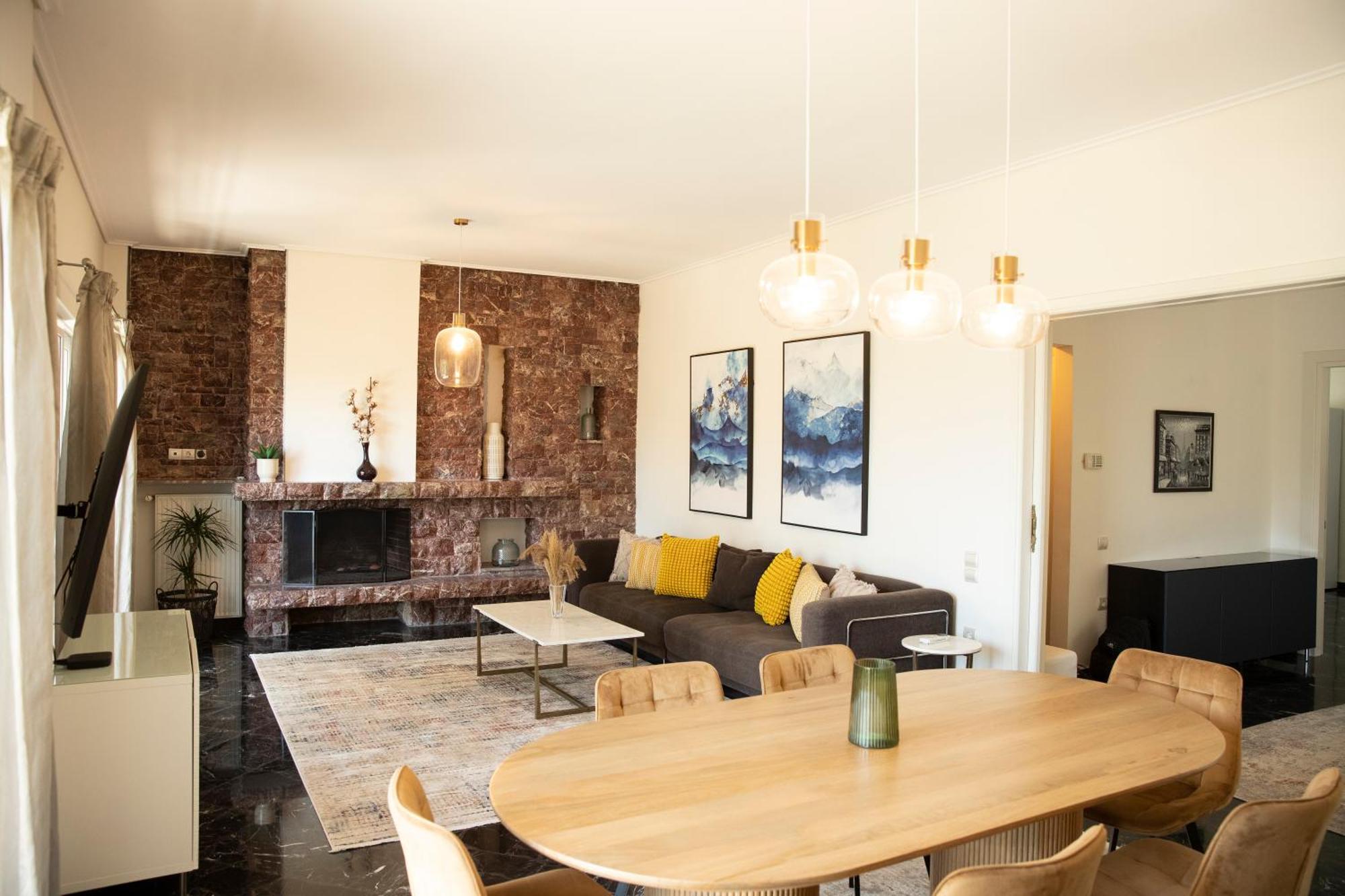 Spacious Glyfada Golf 4Br -Near Beach + Shops Athena Bagian luar foto